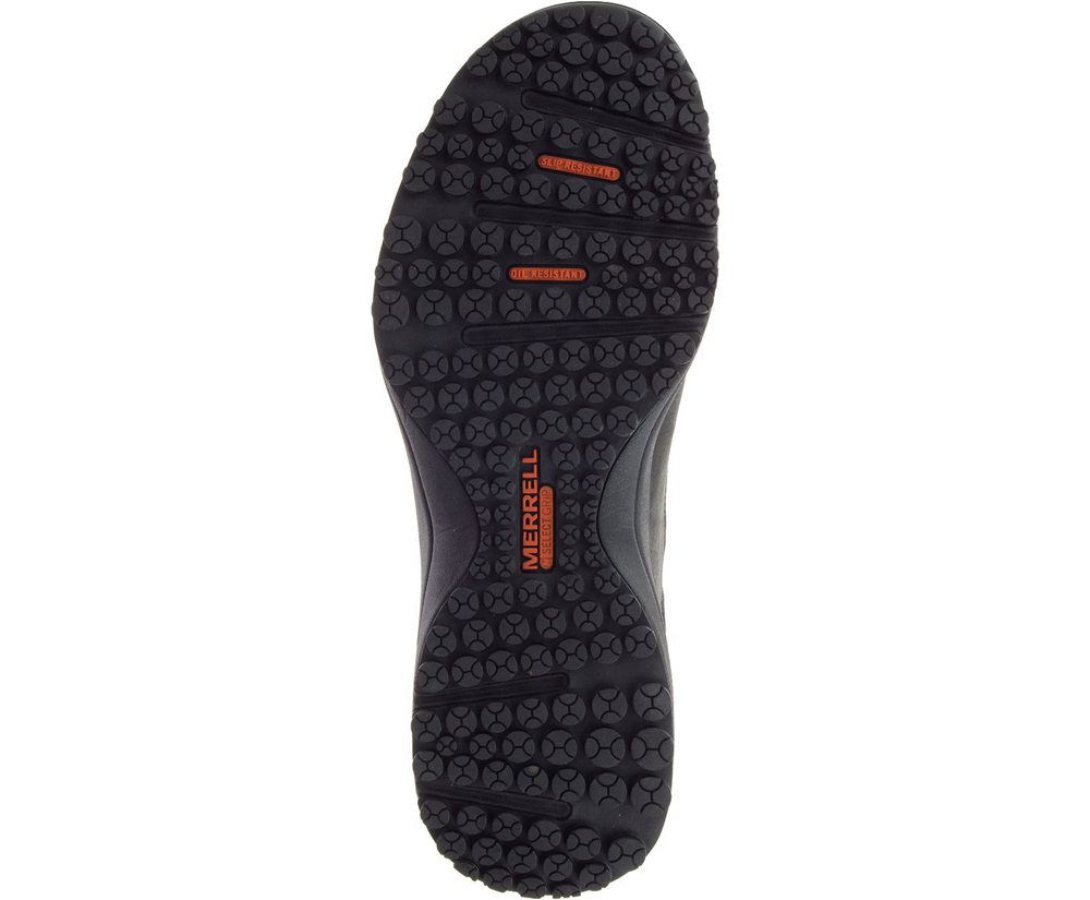 Zapatos De Seguridad Hombre - Merrell Sutton Moc Ac+ Pro - Negras - HJNU-12957